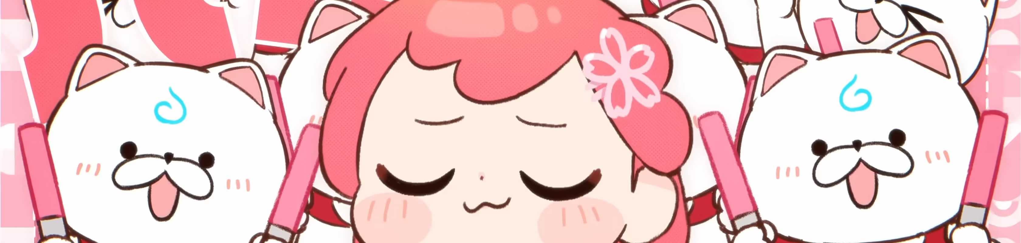 Kyun Kyun MIKO Kyun kyun♡ banner