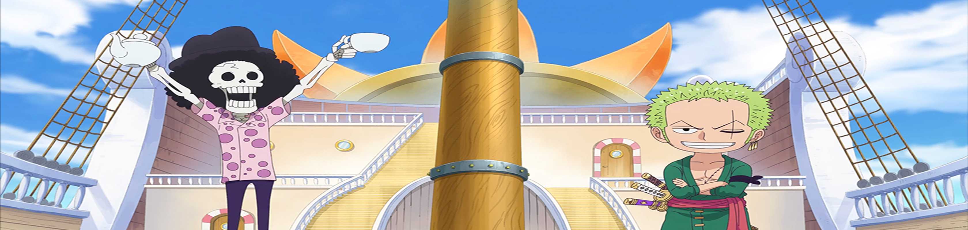 One Piece: Making History! The Turbulent Old and New Four Emperors! banner