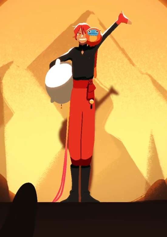 from beyond the stage