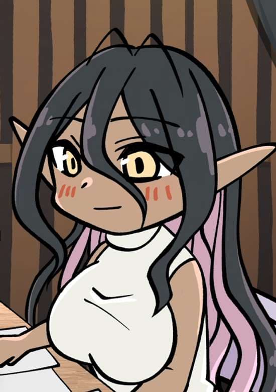 Chotto dake Ai ga Omoi Dark Elf ga Isekai kara Oikakete Kita Mini Anime Gekijou