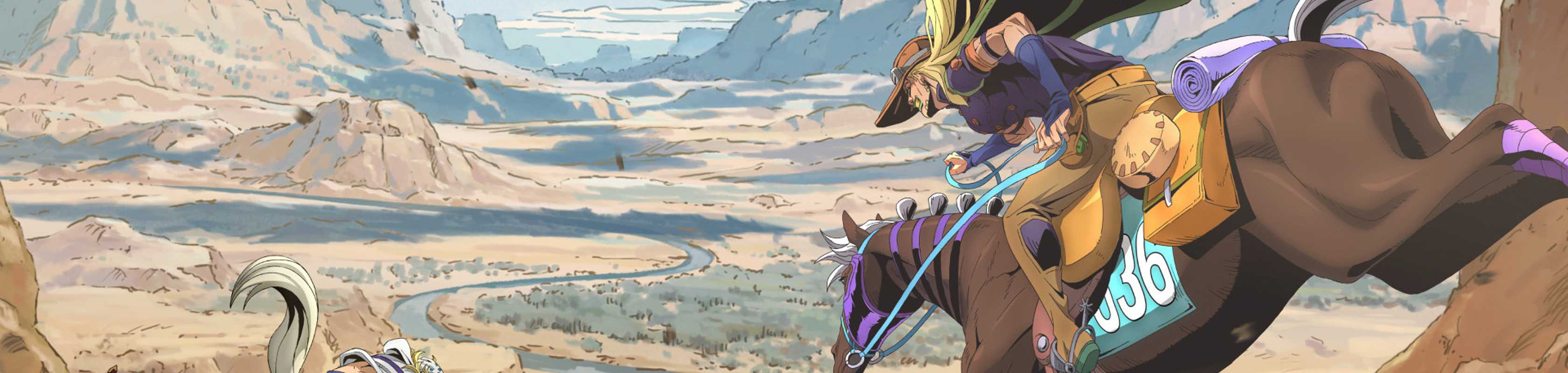 Steel Ball Run: JoJo's Bizarre Adventure banner