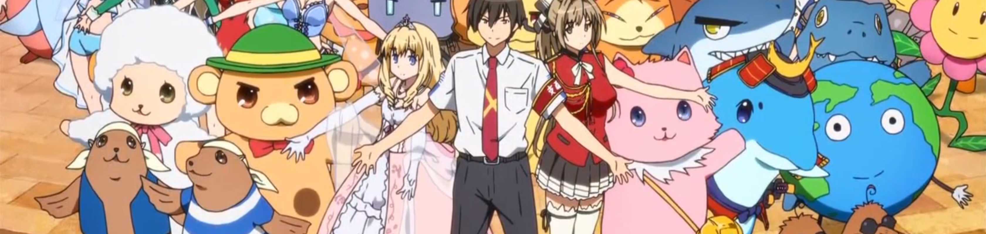 Amagi Brilliant Park: Nonbirishiteiru Hima ga Nai! banner