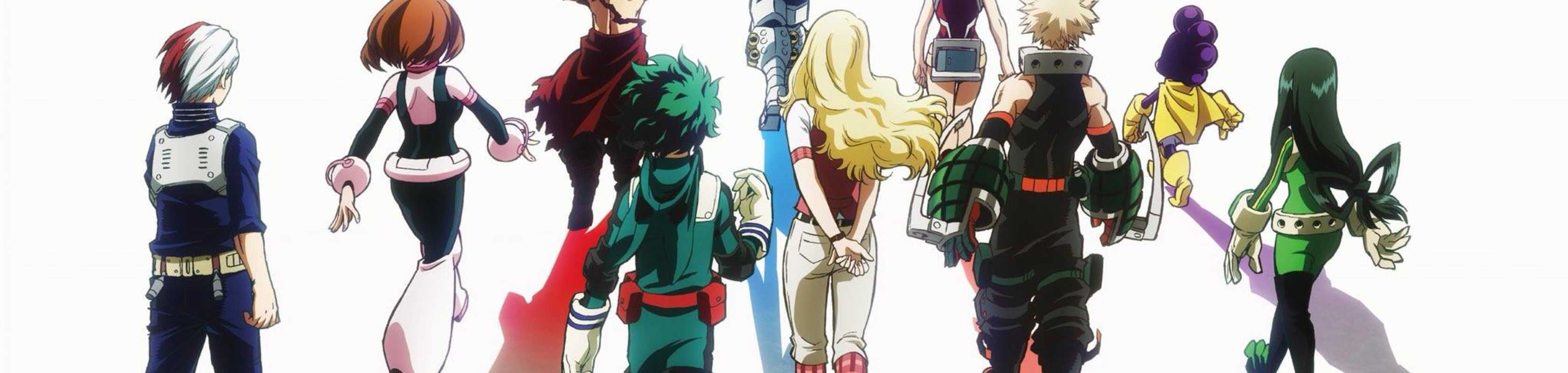 My Hero Academia the Movie: Two Heroes banner