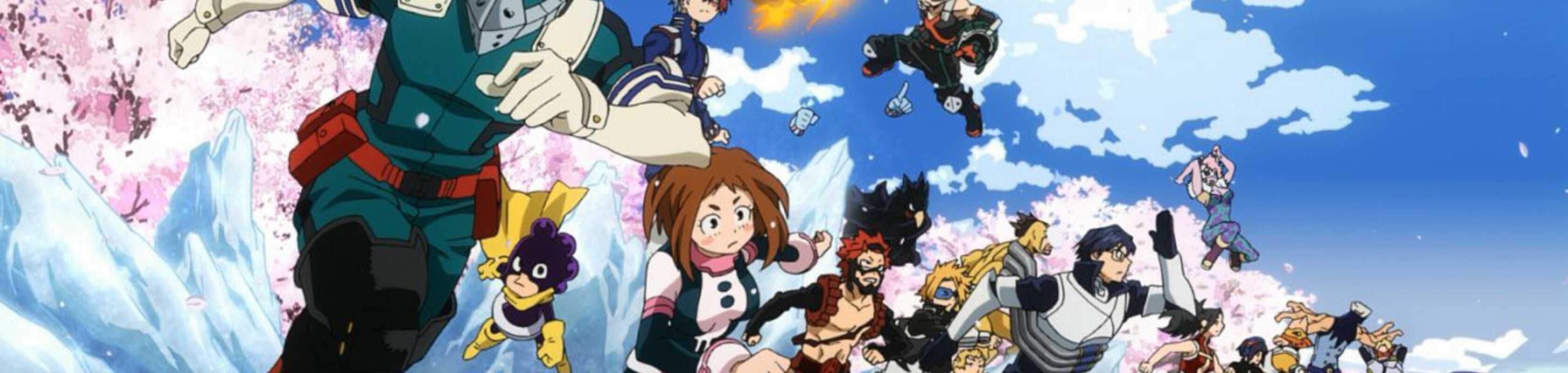 My Hero Academia Season 4 banner