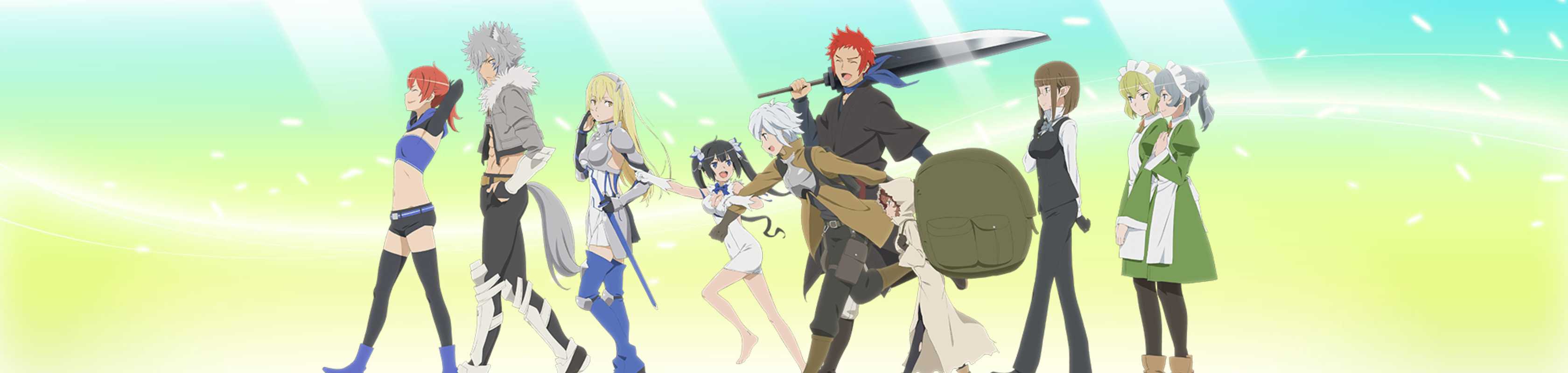 Is It Wrong to Try to Pick Up Girls in a Dungeon? banner