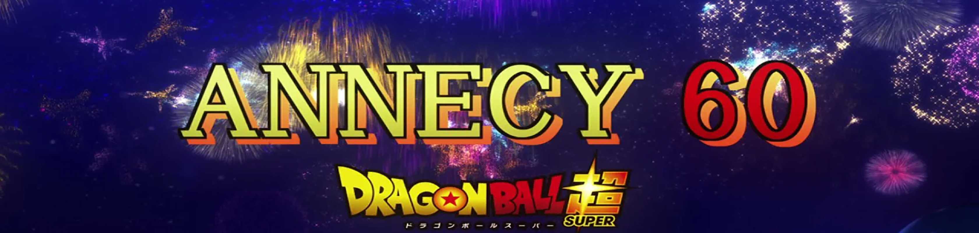 Dragon Ball Super - Annecy Festival 60th Anniversary banner